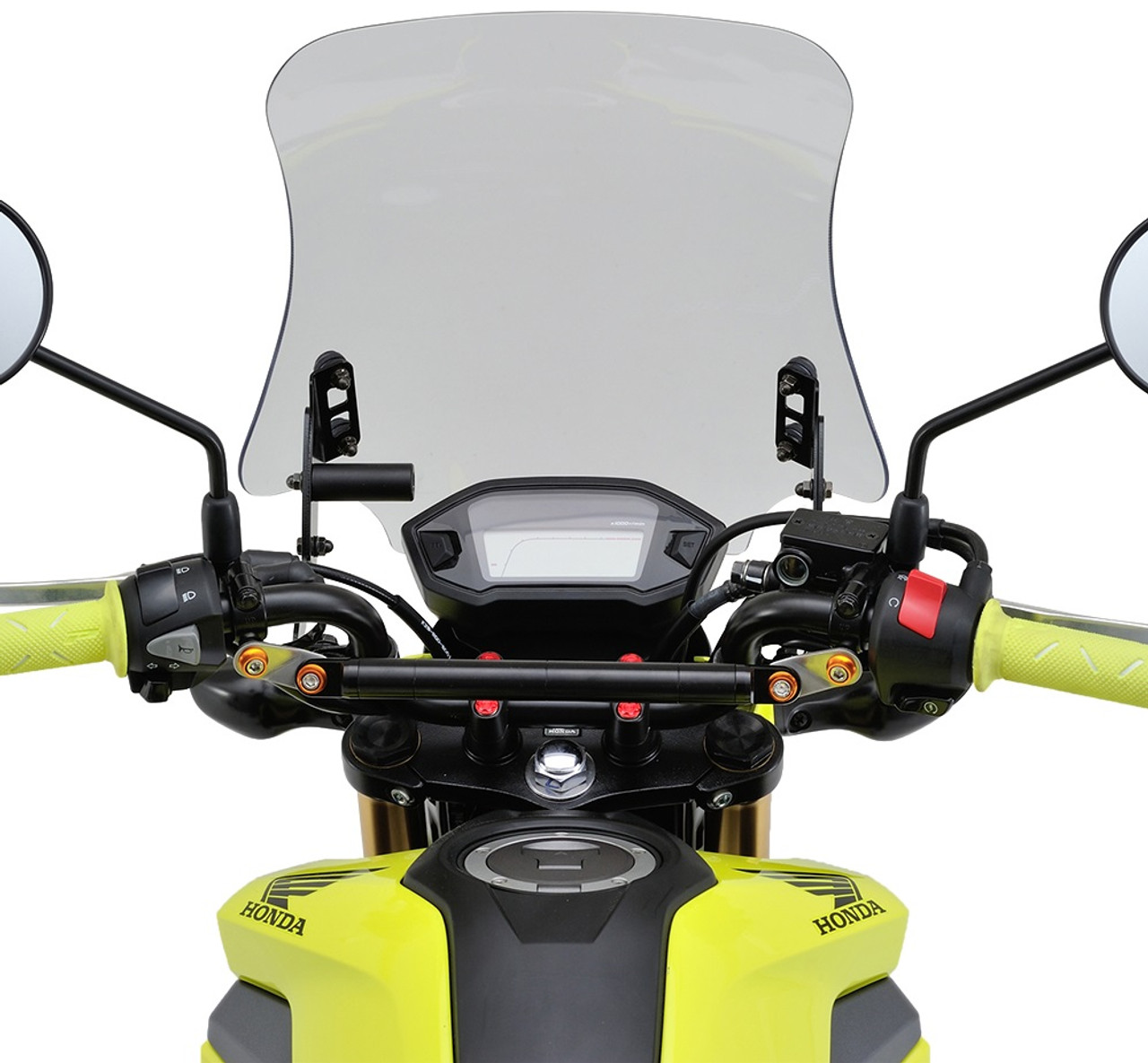 Windshield, RS Clear, Honda Grom 16