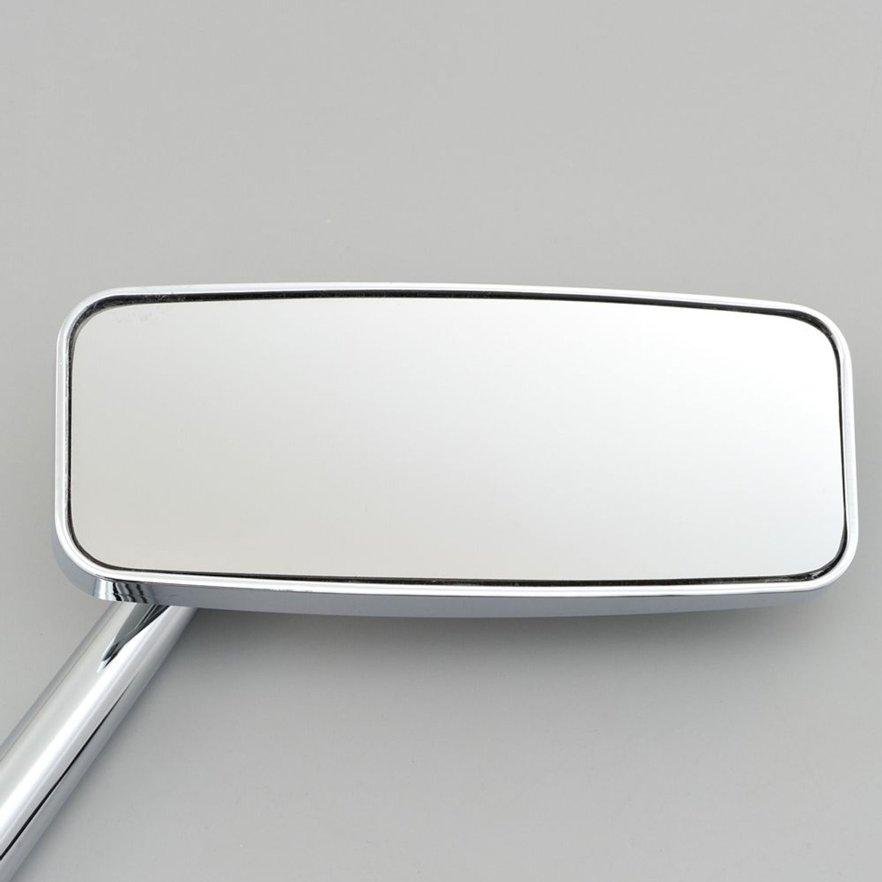 Daytona Highsider Motorcycle Rod Mirror Action, Chrome Finish, M10 x P1.25, 1pc