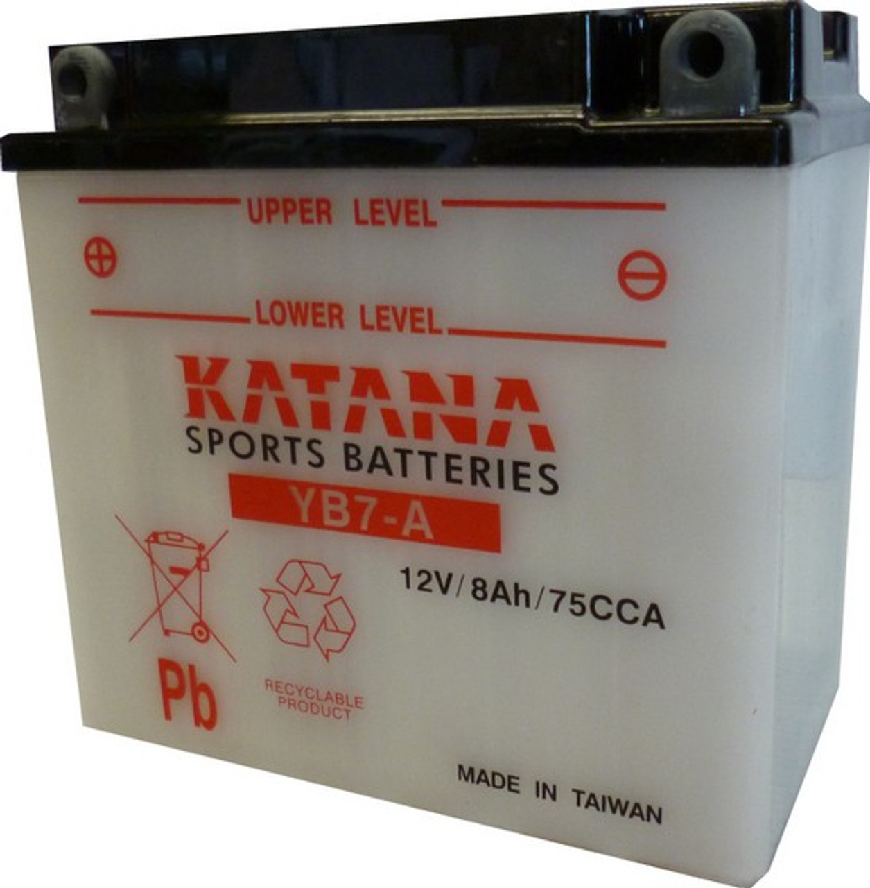 YB7-A Katana Motorcycle Powersports Battery (YB7A)