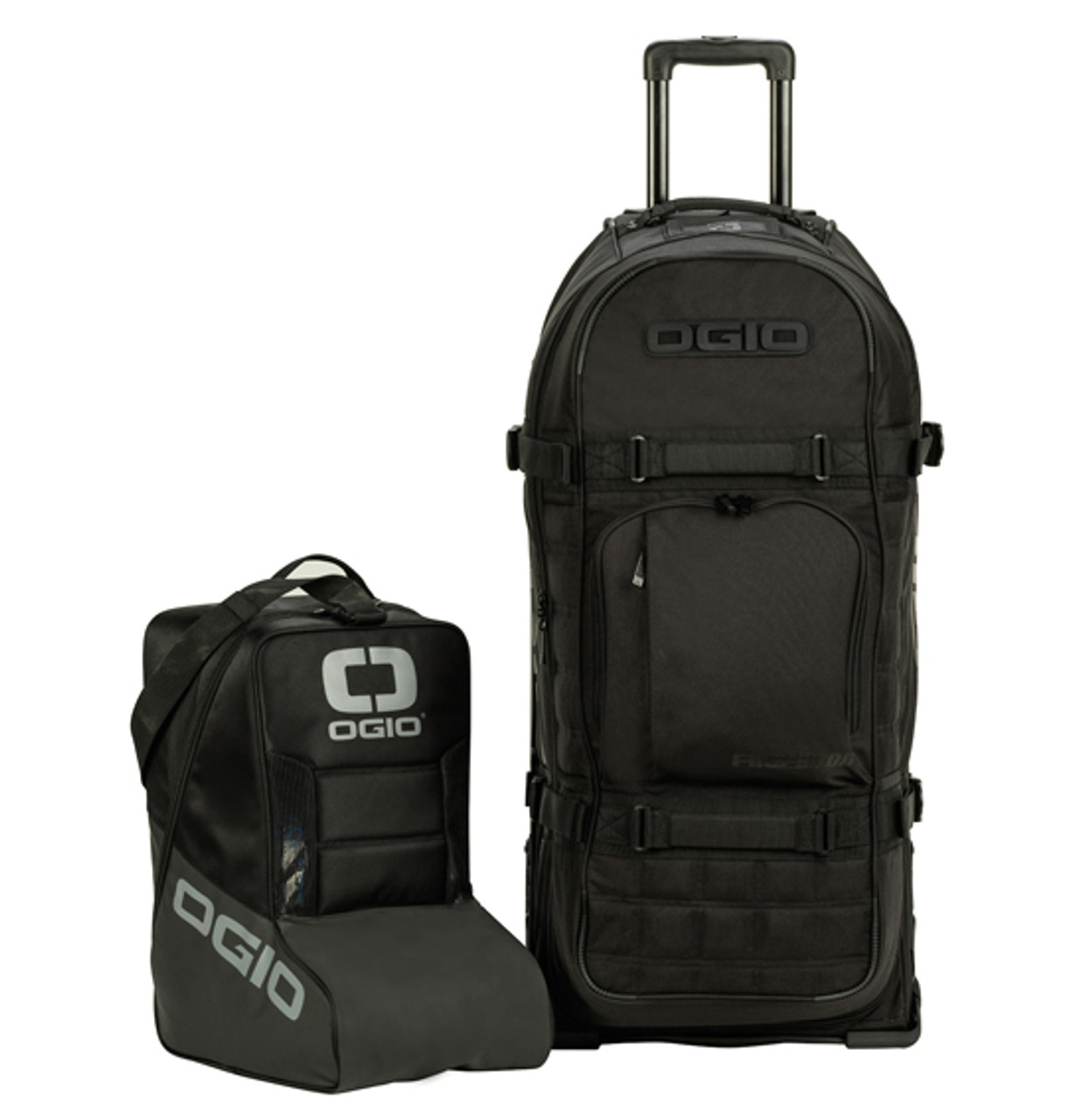 Ogio RIG 9800 PRO Gear Bag - Blackout with Boot Bag (Wheeled), Travel Bag