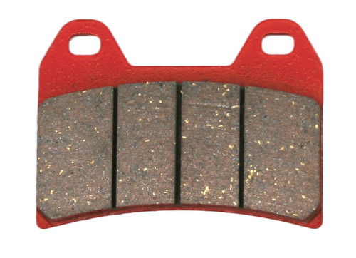 Red Brake Pad Set, (F), Yamaha XJR1300, Honda CB400SF, Suzuki Impulse