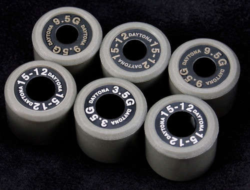 Weight Roller Set, 15mm X 12mm, 3.5g