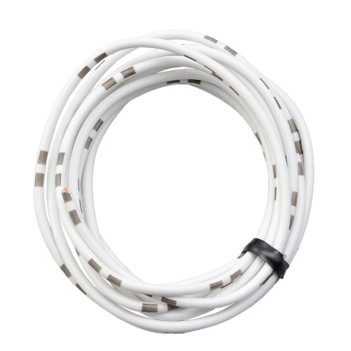 Electric Cable Wire, White, 2m