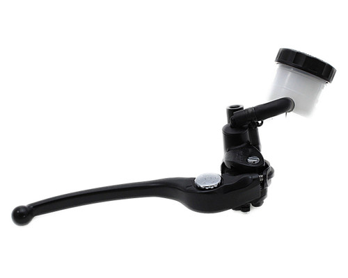 Radial Brake Master Cylinder, Vertical, 19mm, Black Lever, Black Body