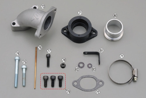 [Manifold Set for FCR33 Repair Parts] Mount Adapter