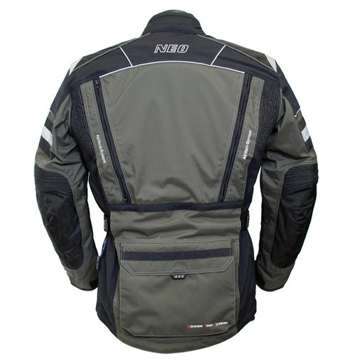 Xtreme Tour Motorcycle Jacket - Touring, Black/Olive - SOLD OUT