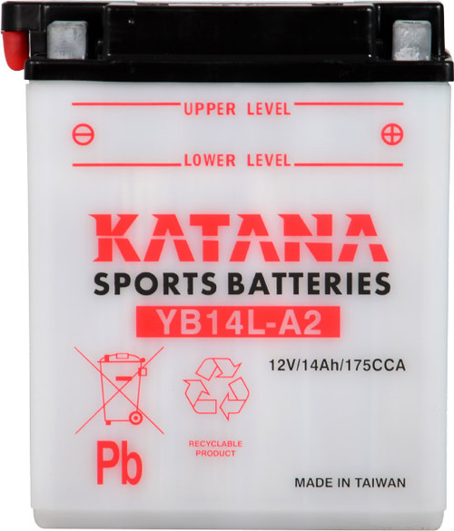 YB14L-A2 Powersports Battery (YB14LA2) YB14LA2PK