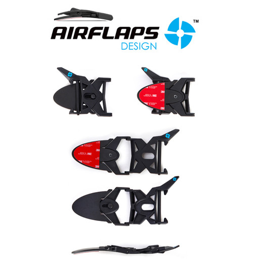 AirFlaps - AirFlaps Kit Black, Goggle Air Ventilation System - NEW!