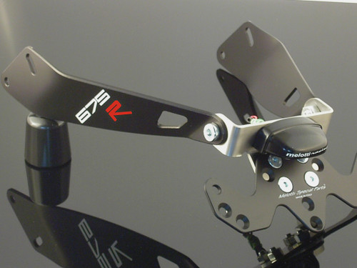 Tail Tidy, CNC Machined, Natural Steel, Triumph Daytona 675R (06-12)