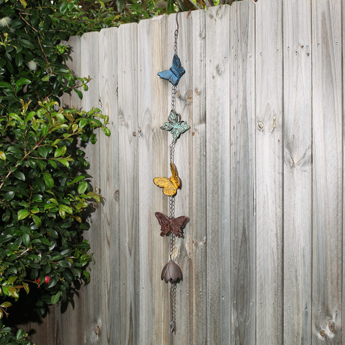 Hanging Butterfly Bell Chain