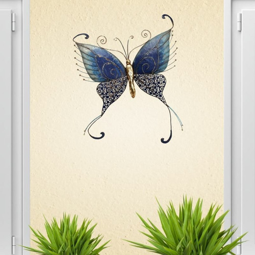 Beautiful Blue Butterfly - Wall Art