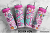 Sublimated 20 oz. Skinny Teacher Tumblers