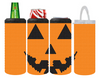 Pumpkin Face 4 in 1 Can Koozie SS16 67x43 Pumpkin Face 4 in 1 Can Koozie SS16 67x43