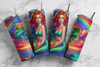 Rainbow Mermaid #10 Sublimation PNG Design DIGITAL DOWNLOAD