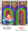 Leopard Neon Rainbow 20 oz Skinny SS16 60x63 DIGITAL DOWNLOAD
