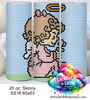 Precious Moments Brunette Angel 20 oz Skinny SS16 60x63 DIGITAL DOWNLOAD