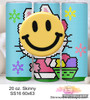 Mystery Design #536 HK Easter Basket SS16 Sublimation Pattern Tumbler 20 oz. Skinny
