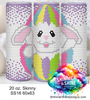 Easter Bunny Cracked Egg 20 oz Skinny SS16 60x63 DIGITAL DOWNLOAD