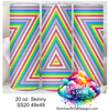 Geometric Triangles 20 oz Skinny SS20 49x49 DIGITAL DOWNLOAD