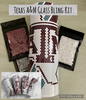 Texas A&M - Glass Rhinestones & Tumbler Included