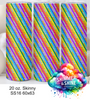 Rainbow Repeat 20 oz Skinny SS16 60x63 DIGITAL DOWNLOAD