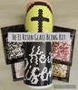 He Is Risen - Glass Rhinestones & Tumbler Included