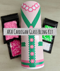 AKA Cardigan - Glass Rhinestones & Tumbler Included