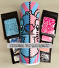Stitch Angel Split Stripes - Glass Rhinestones & Tumbler Included
