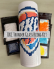 OKC Thunder - Glass Rhinestones & Tumbler Included