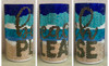 Beach Please SS16 Sublimation Pattern Tumbler 14 oz. 4 in 1 Koozie