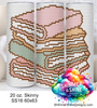 Boho Stack of Books 20 oz Skinny SS16 60x63 DIGITAL DOWNLOAD