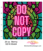 Stained Glass Ladybug Digital Rhinestone Tumbler Template Pattern 20 oz Skinny Straight SS16 60x64 PNG