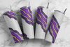 Purple Geode Slice Pattern 20 oz. Skinny SS10 3MM 75x82