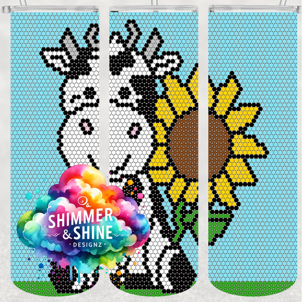 Sunflower Cow 30 oz. Skinny SS16 66x72