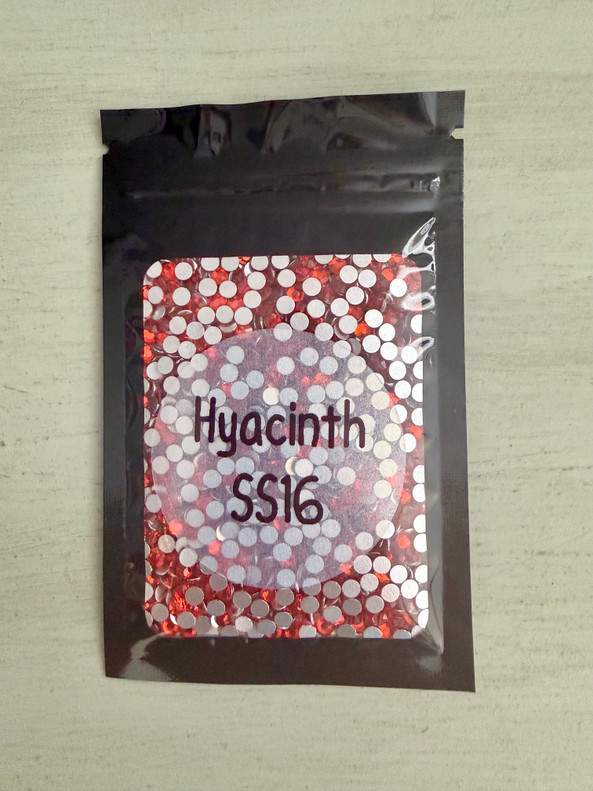 Hyacinth SS16 Glass Rhinestones 1440 Pieces
