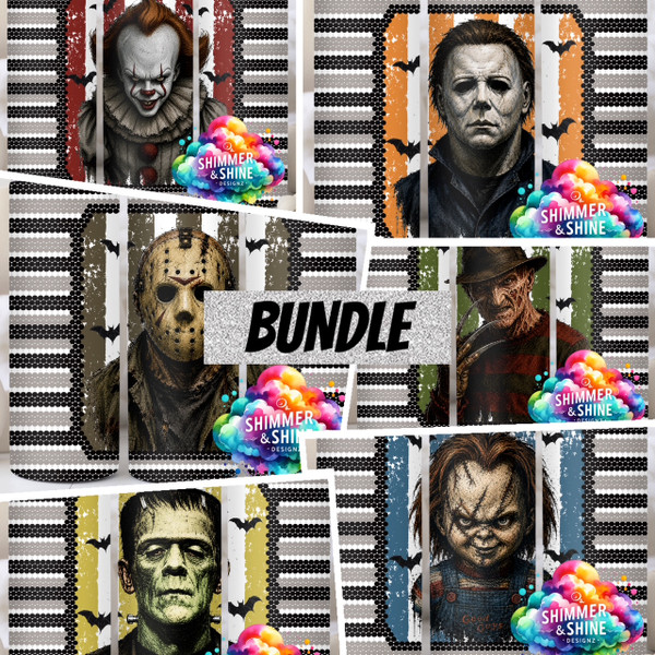 Halloween Horror Bundle SS16 20 oz. Skinny Square DIGITAL DOWNLOAD