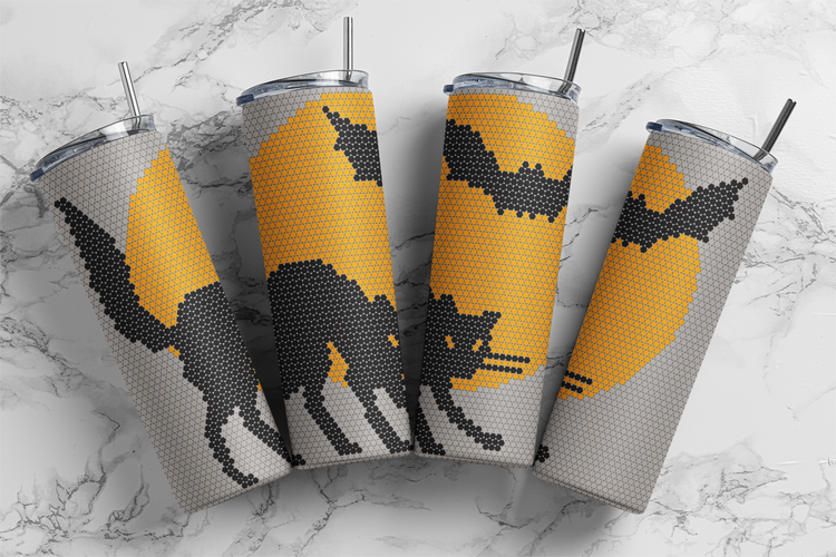 Scaredy Cat Moon 20 oz. Skinny 60x63