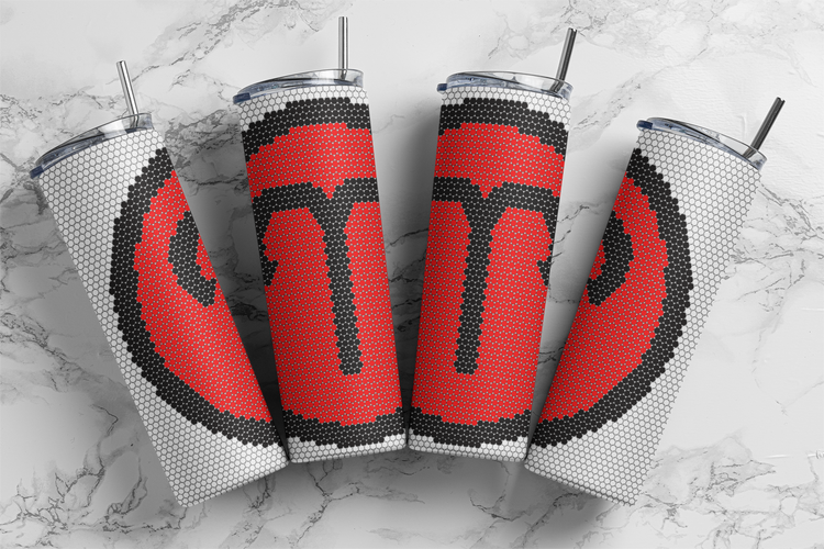 Aries Zodiac Power Color Pendant 20 oz Skinny SS16 60x63