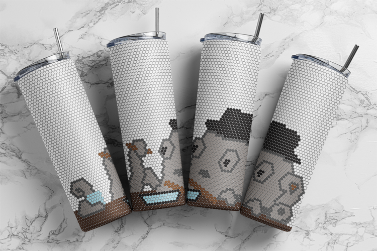 Gangster Octopus 20 oz Skinny SS16 60x63