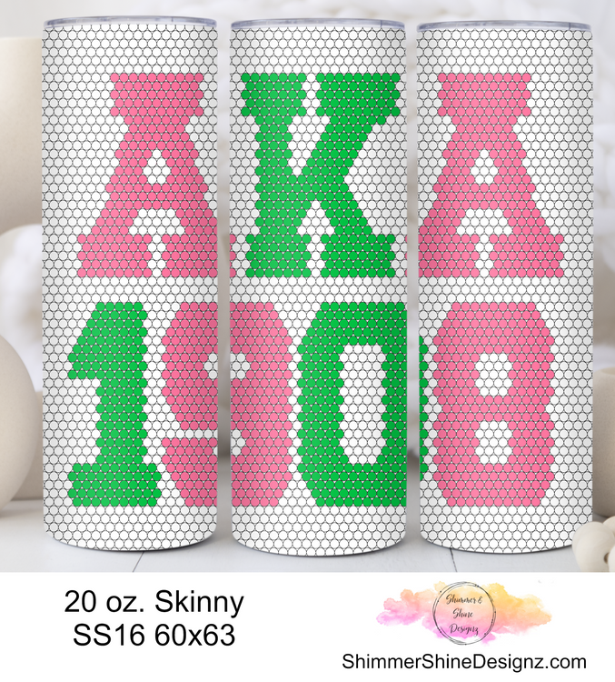 AKA 1908 White 20 oz Skinny SS16 60x63