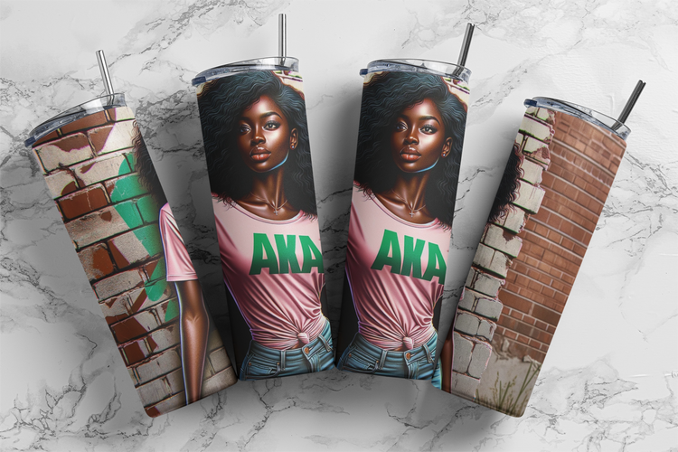 AKA Girl #4 Sublimation PNG Design DIGITAL DOWNLOAD