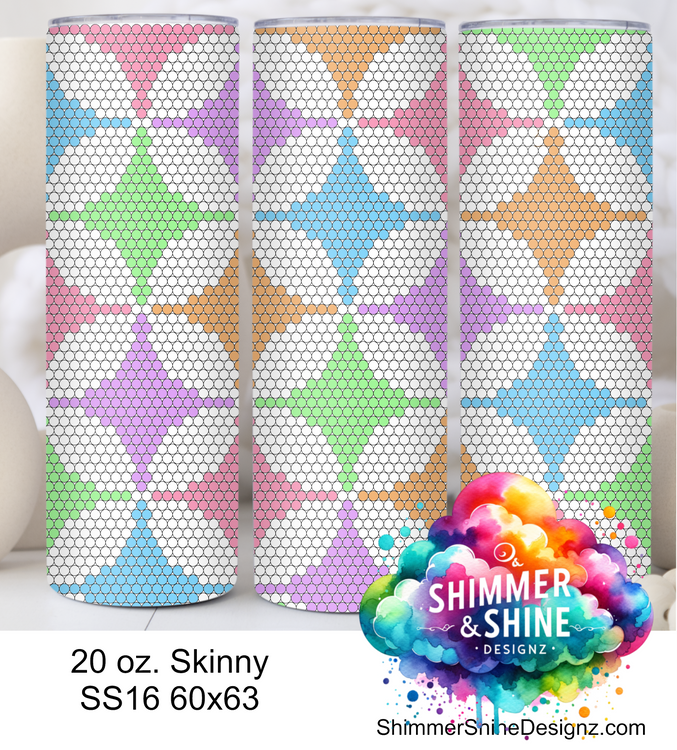 Pastel Tops White 20 oz Skinny SS16 60x63 DIGITAL DOWNLOAD