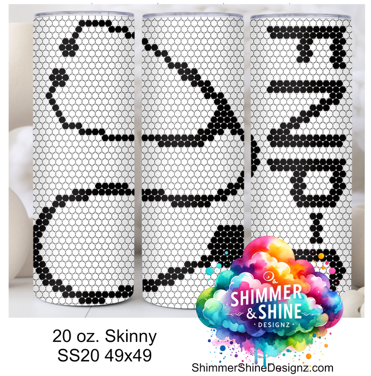 FNP-C Stethescope Nurse 20 oz Skinny SS20 49x49 DIGITAL DOWNLOAD