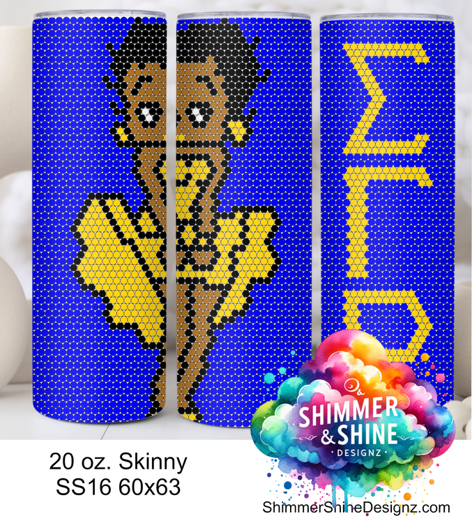 Sigma Gamma Rho Boop 20 oz Skinny SS16 60x63 DIGITAL DOWNLOAD