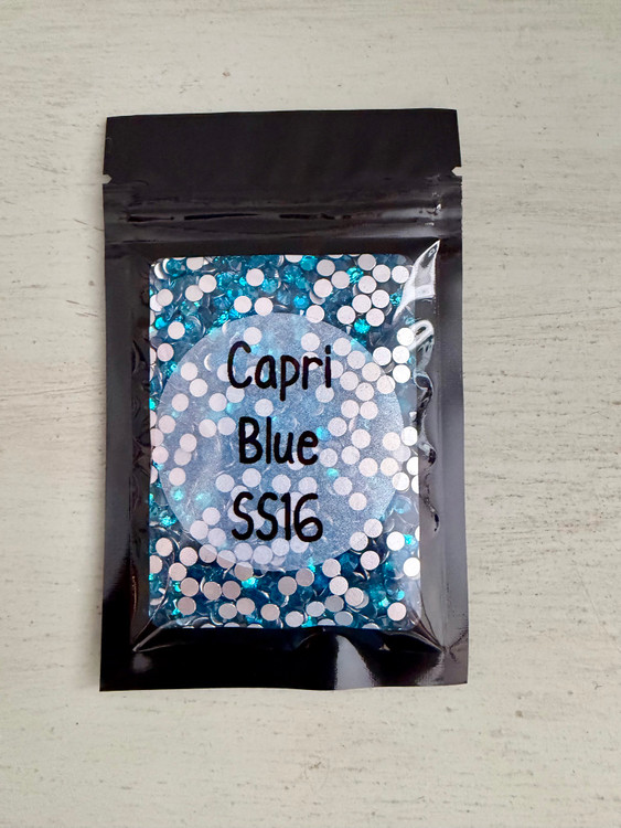 Capri Blue SS16 Glass Rhinestones 1440 Pieces