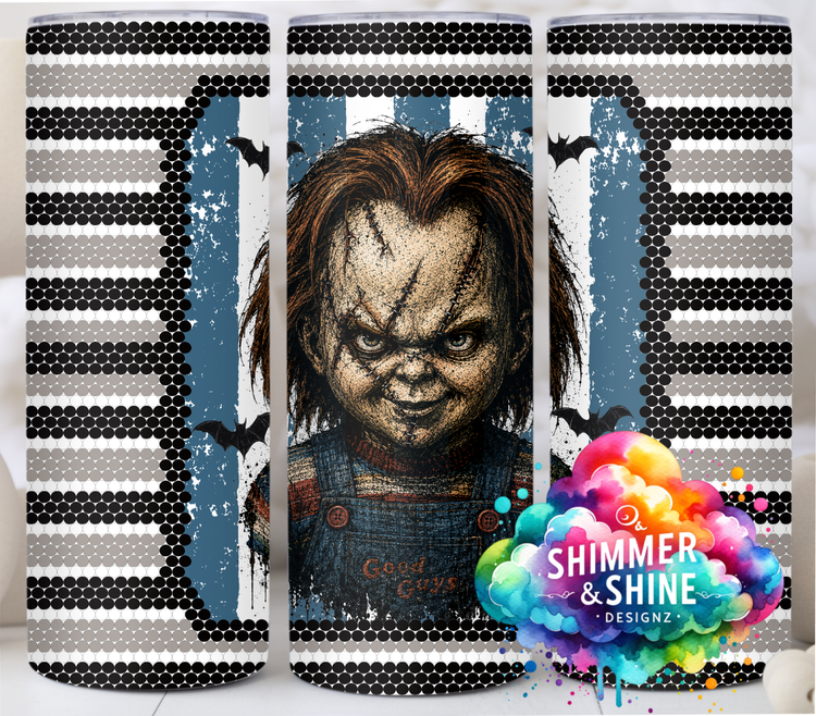 Halloween Horror Chucky SS16 20 oz. Skinny Square DIGITAL DOWNLOAD