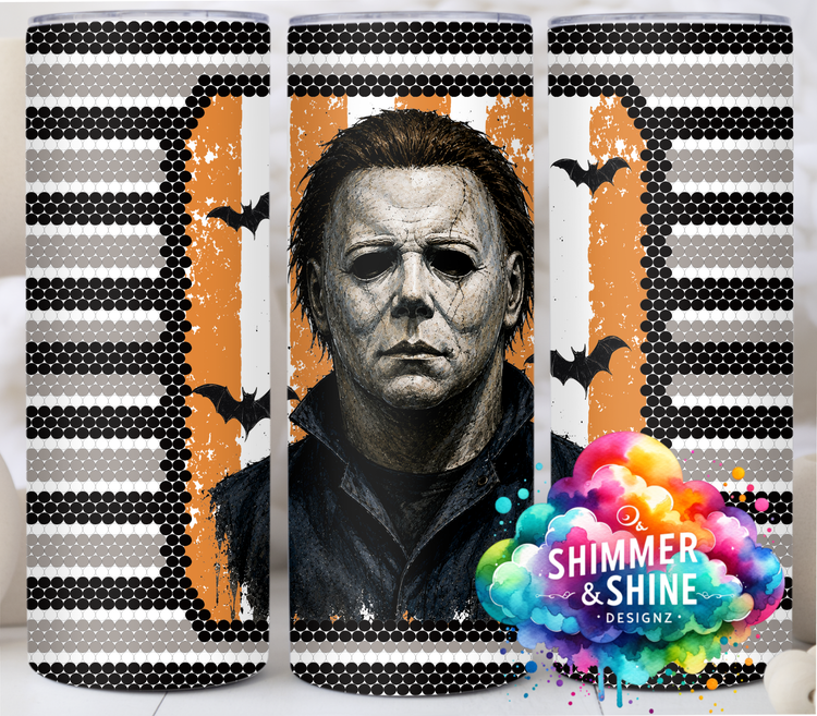 Halloween Horror Michael Myers SS16 20 oz. Skinny Square DIGITAL DOWNLOAD