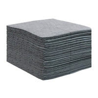 Universal Bonded Absorbent Pads, Gray Universal Bonded Absorbent Pads, Gray