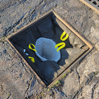 Oil-Absorbing Spilltration® Cone Insert for Storm Sentinels® Oil-Absorbing Spilltration® Cone Insert for Storm Sentinels®