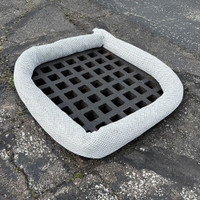 Stormwater Oil and Sediment Filter DamSock, Gray Stormwater Oil and Sediment Filter DamSock, Gray